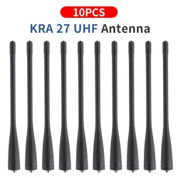10pcs KRA-27 400-470MHz UHF Whip Antenna for KENWOOD NX340 TK360 TK370 TK3160 TK3360 TK3170 TK3180 TK3207G NX320 NX300 radio