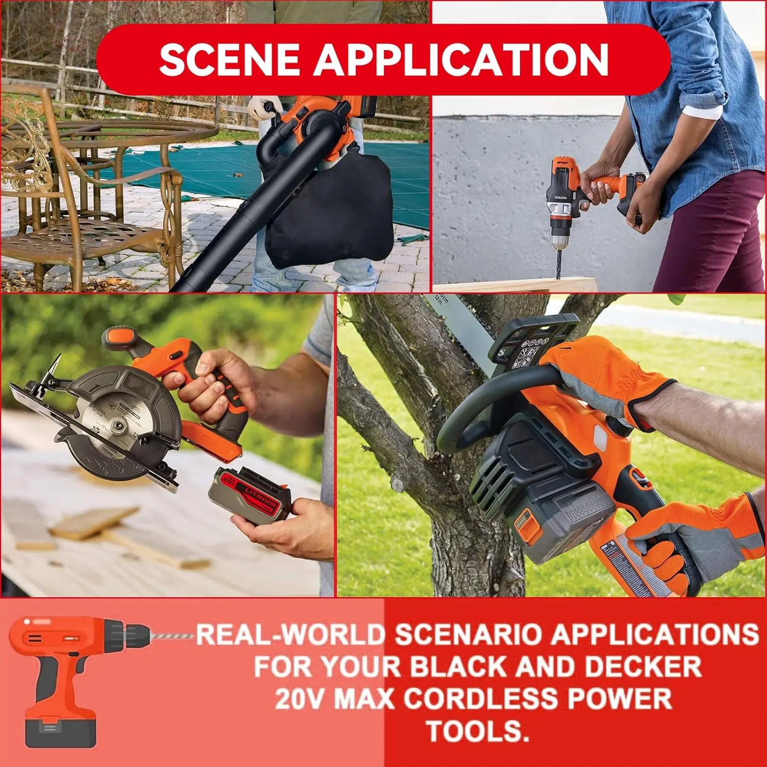 1/2/4 Uds LB2X4020 8.0Ah reemplazar para Black & Decker 20V batería Pin LBXR20-OPE LB20 LBX20 LB2X4020-OPE traje para herramientas inalámbricas