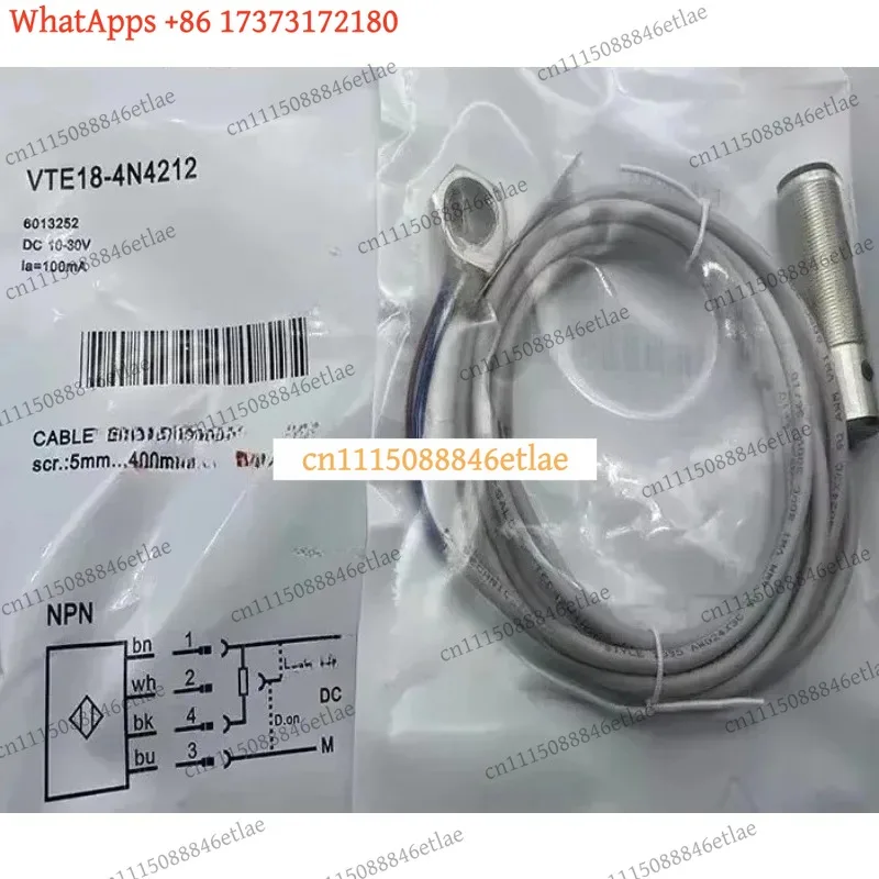 k3 for SICK VTE18-4N4212 VTE18-4P4212 Photoelectric Sensor, Cylindrical Diffuse Reflective Switch