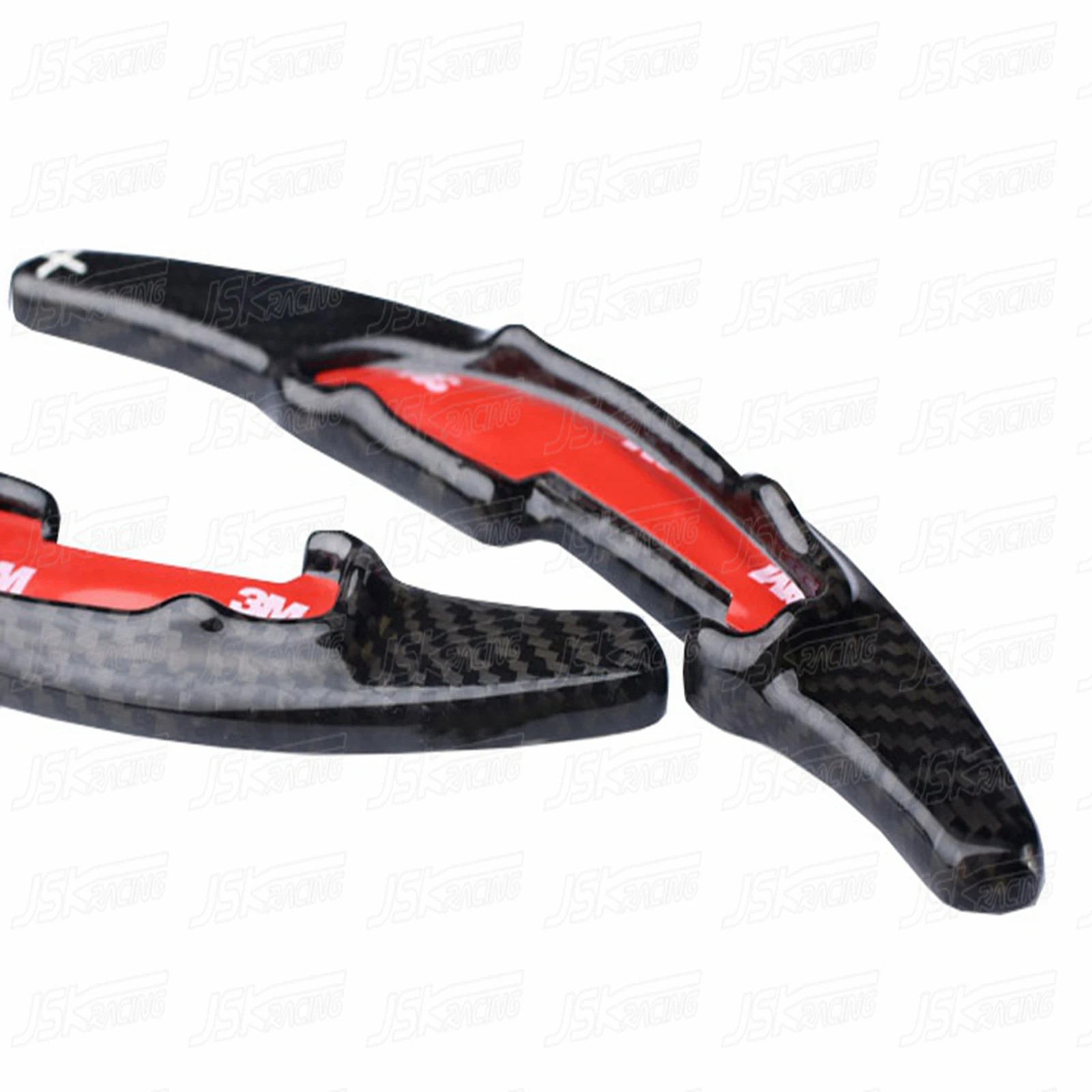 Black/Red Carbon Fiber Shift Paddles For Bmw 4 Series F82 M4 2014-2018 2015 2016 2017