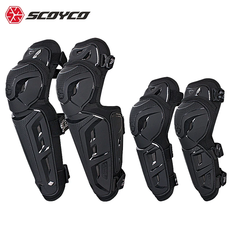 4/pcs/set Motorcycle Protector Knee Elbow Tpu Material Anti Fall Collision Ce Brace Kneepad