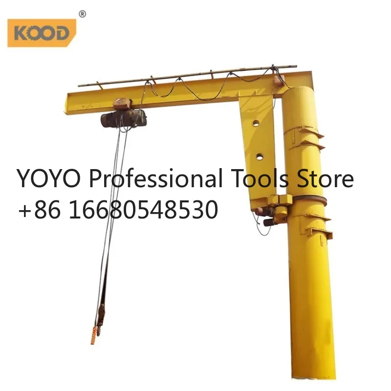 

L6sElectric Pillar Cantilever Jib Cranes for Sale Movable 360 Degree Rotating 500kg 1ton 2ton 3ton 5ton 10ton New Product 2020 1