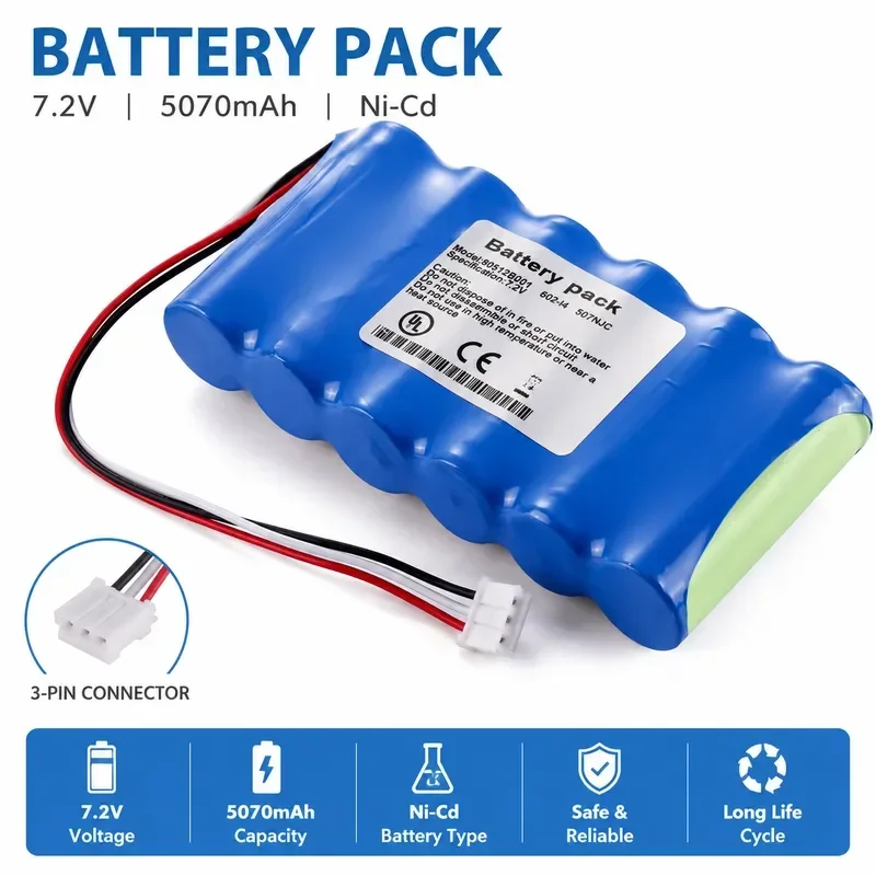 [New] Battery for Criticare 507NJC 602-14 Poet LT 602-I4 80512B001 Patient Monitor Rechargeable Power