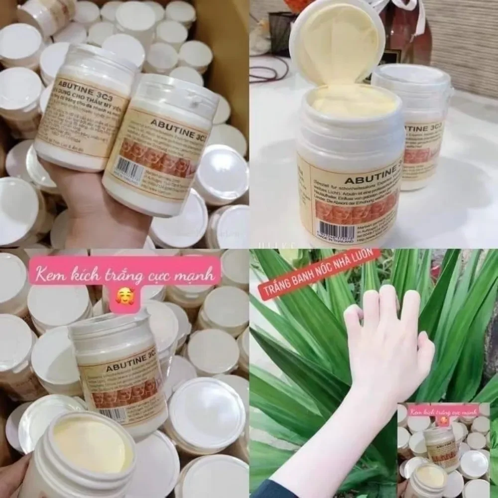 Kich Trang ARBUTIN 3c3 250gr Trang Cuc Manh Body Cream