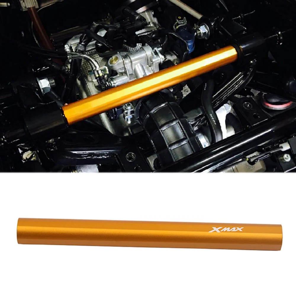 For XMAX300 XMAX250 Frame Engine Reinforcing Bar Bracket Stabilizer Rod Rear Gold