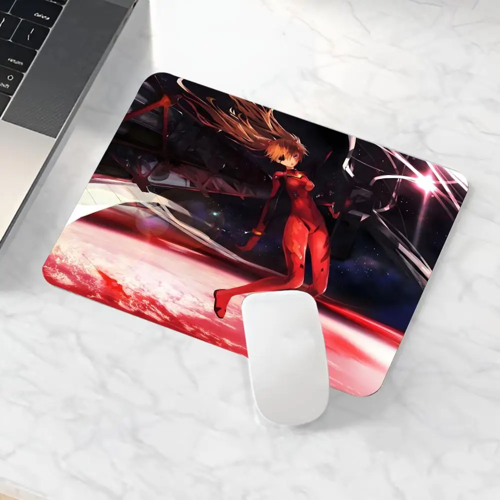 Girl Asuka E-Evangelions Mouse Pad Game Mause Pads Laptops Small Wrist Protector Supplies Luxury Notebook Accessories