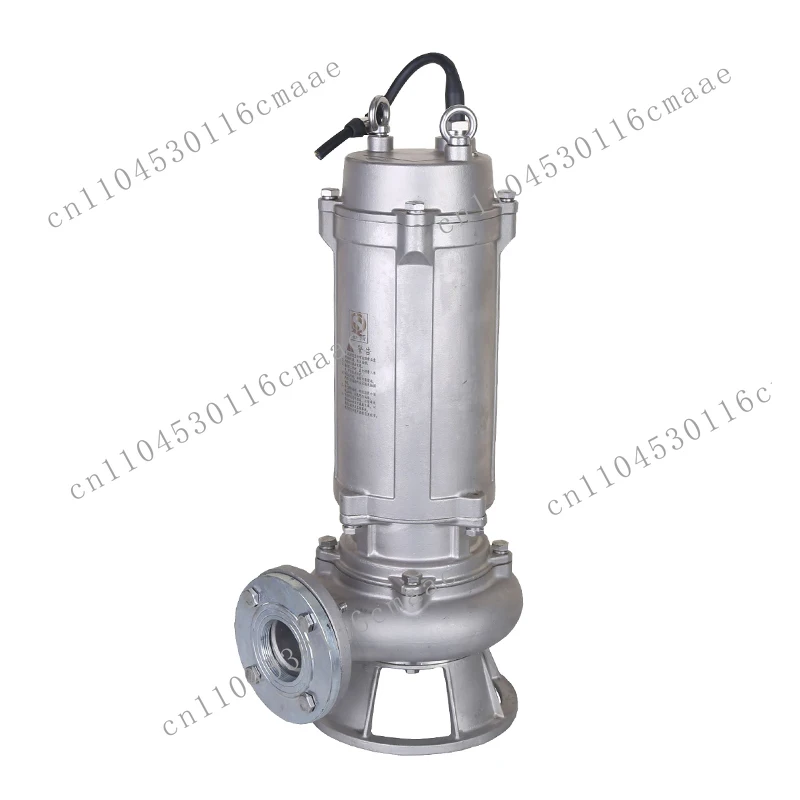 Sewage Treatment Plant Hydromatic Submersible Pump Submersible Sewage Pump with Cutter Impeller
