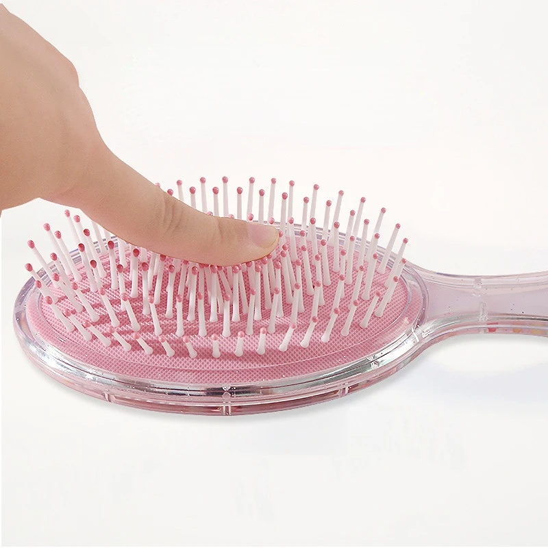 Hair Care Airbag Comb Anti-Static Cartoon Head Massager Hair Brush Comb Large Plate Fluffy Hairdressing Comb for Girl Kids Gift