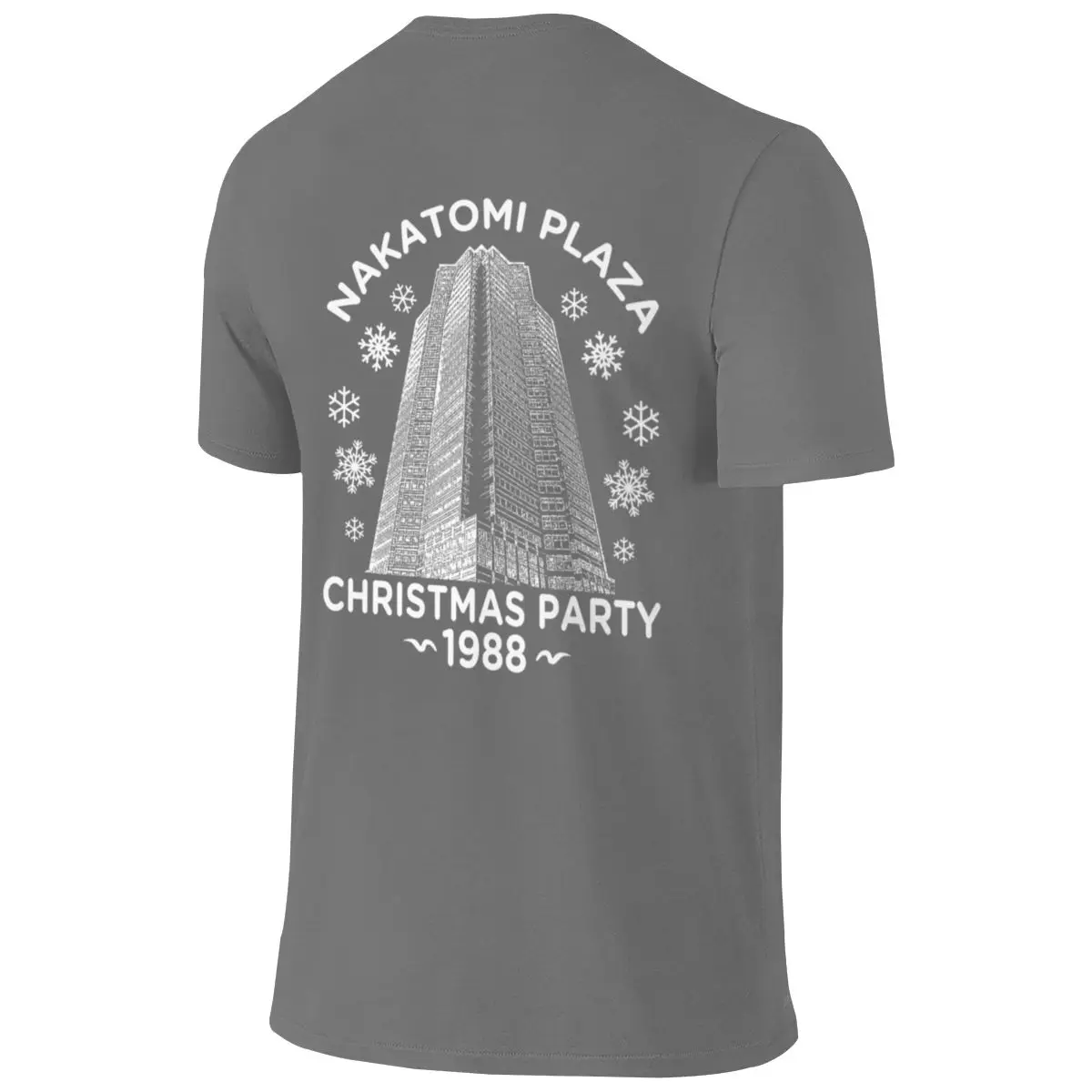 Nakatomi Christmas PartyDaily Reversible T-shirt Fresh And Versatile No Curling Men's T-shirts