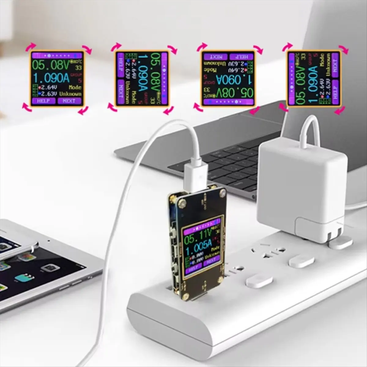 Power Supply Tester - Medidor de Potencia A99X con Pantalla