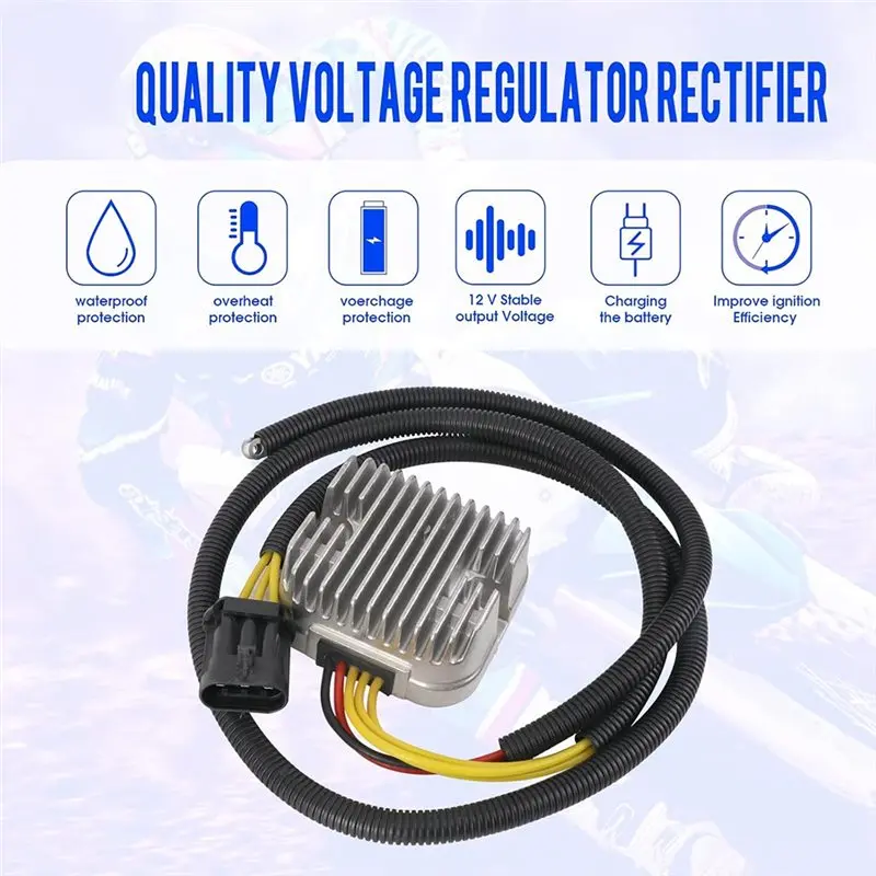 New Mosfet Regulator Rectifier Fit For Polaris ATV Scrambler 850 XP1000 Sportsman Hawkeye 325 2010-2020 Motorbike Accessories