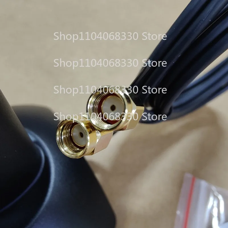 ZZZ  2pcs  For  HP 497317-003 PCIe Dual Band WiFi Card 1M SMA Extension Antenna