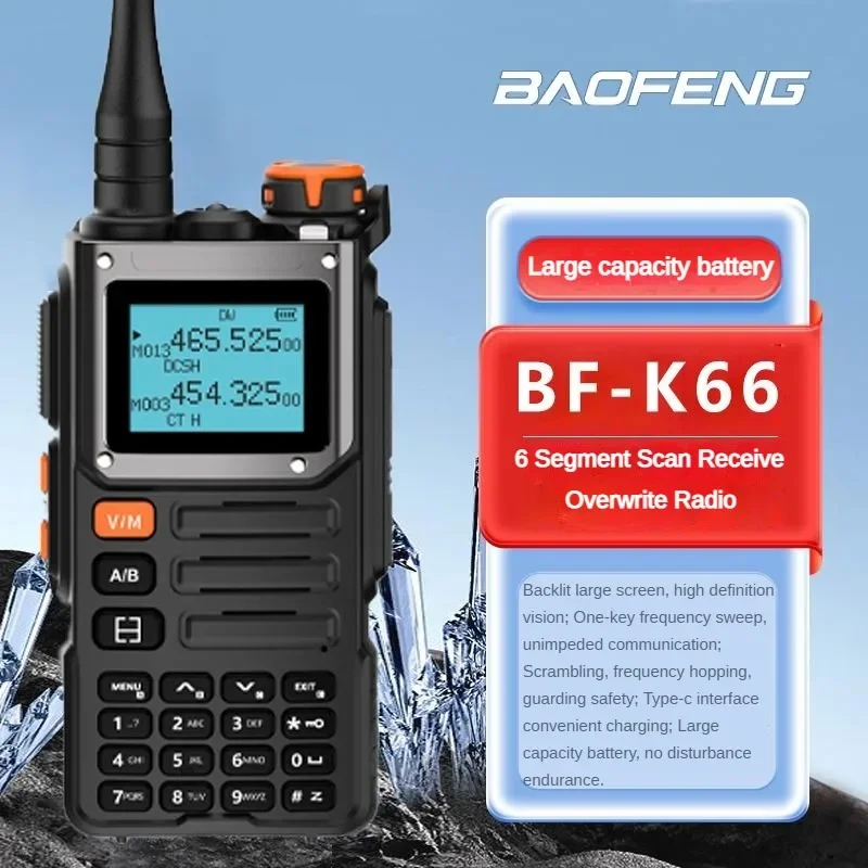 Baofeng Hoge kwaliteit Walkie-talkie UV Dual-segment Frequentiemodulatie Handheld High-power Off-road Professioneel Buiten Nieuw