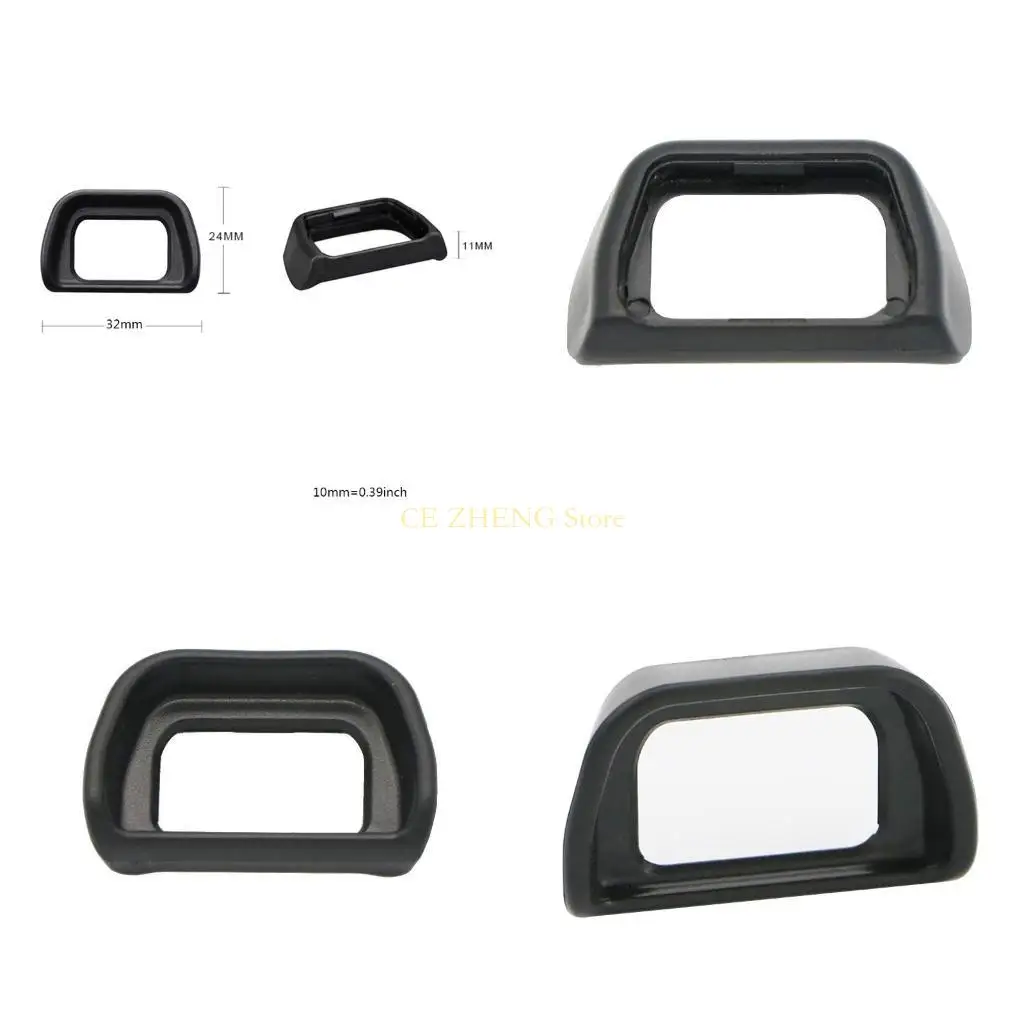 E56B 업그레이드 아이 컵 하드 카메라 뷰 파인더 접안 렌즈 A6100 A6300 용 Eyecup