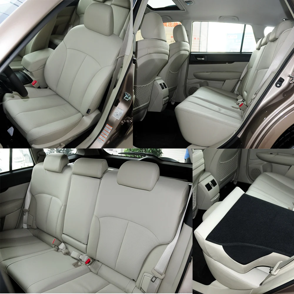 Car Special Seat Cover For Subaru Outback 2010 2011 2012 2013 2014 PU Leather Seat Cushion Protector Car Seat Covers Accessories