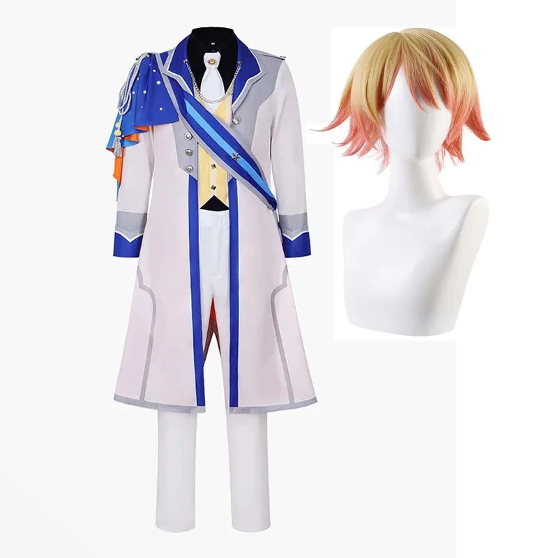 

Men Project Sekai Colorful Stage Tenma Tsukasa Cosplay Costume or wig fg8'.