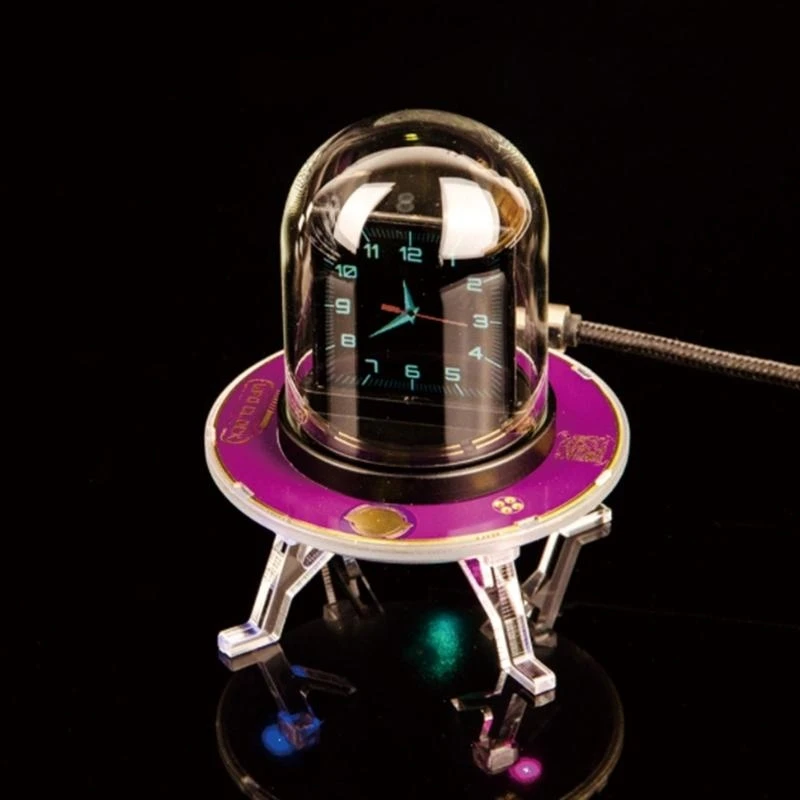 Q5WA أذكى ساعة المكتب مع توقعات الطقس في الوقت الفعلي توقعات بيتكوين تحديثات أسعار Bitcoins