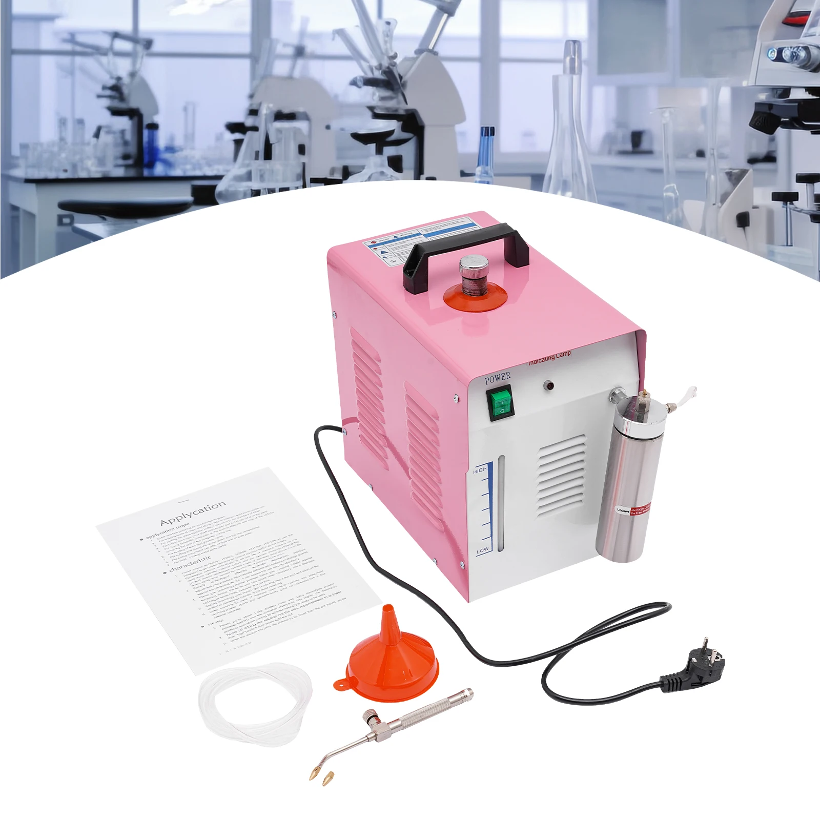 

HG60A Acrylic Polisher, 60L Oxygen Hydrogen Polishing Machine, Polishing Machine + 2 Torch Tip &1 Flame Torch