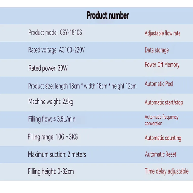 10ml-3000ml Automatic Quantitative Weighing Diaphragm Pump Filling Machine Electronic Scale Liquid Filler Oil Water Wine Juice