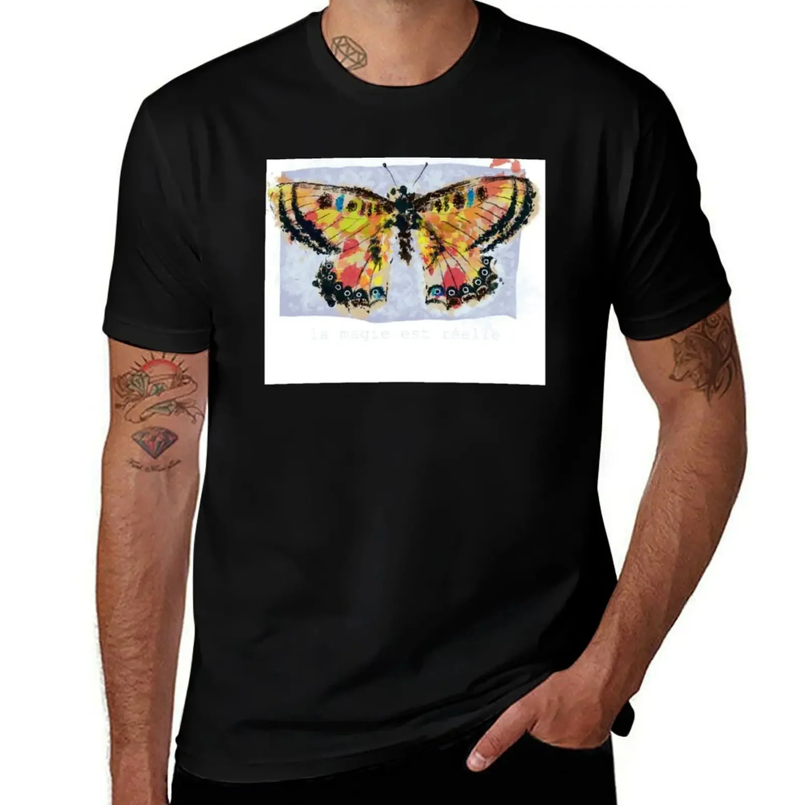 Magic is Real T-Shirt summer clothes blanks mens cotton t shirts