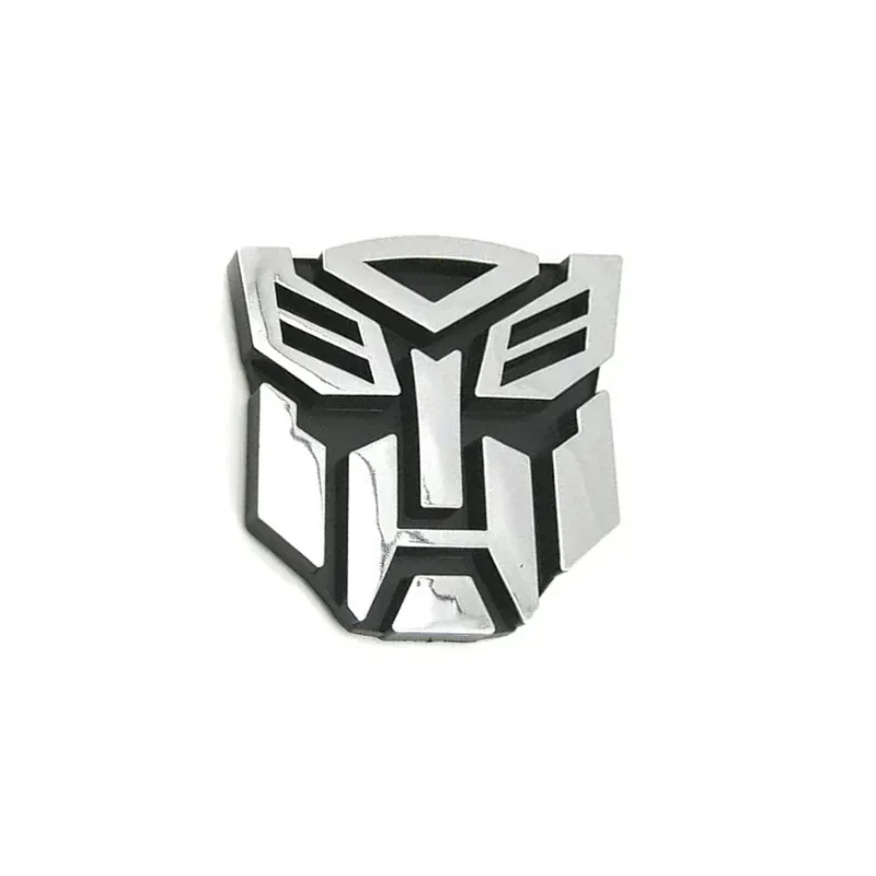 Pegatinas de Disney Autobots 3D para coche, insignia, emblema de Anime, calcomanía de cola, logotipo genial, estilo de coche, accesorios de motocicleta, regalos, nuevo