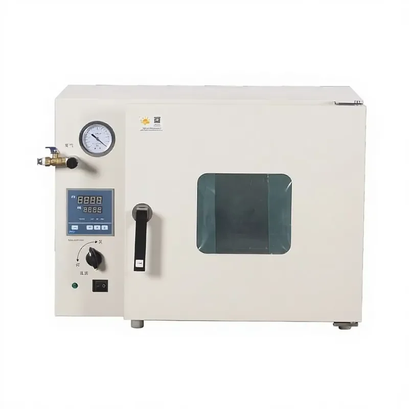 

Desktop Vacuum Drying Oven Nitrogen-Filled Inflatable Inert Protection Heat Treatment 250C Max Temperature 0.5kW Supports
