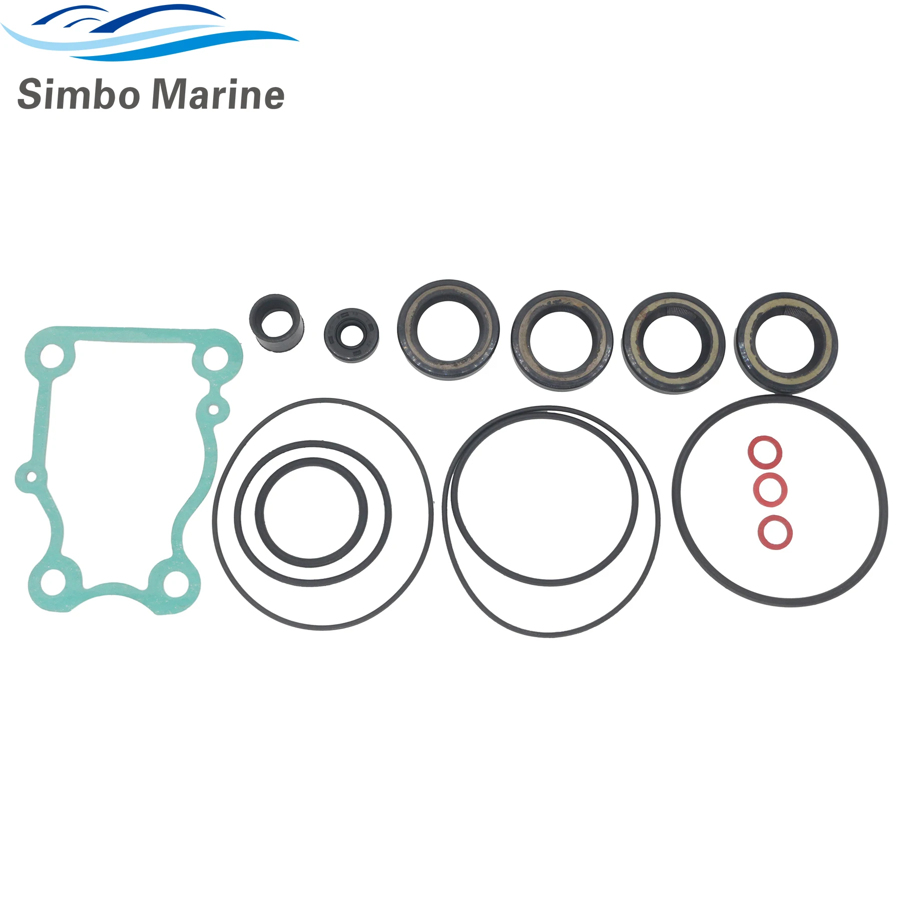 

Seal Kit Lower Gearcase Fits for Yamaha 40HP C40 P40 50HP C50 P50 Marine Outboard Motor Replaces 63D-W0001-20 87834