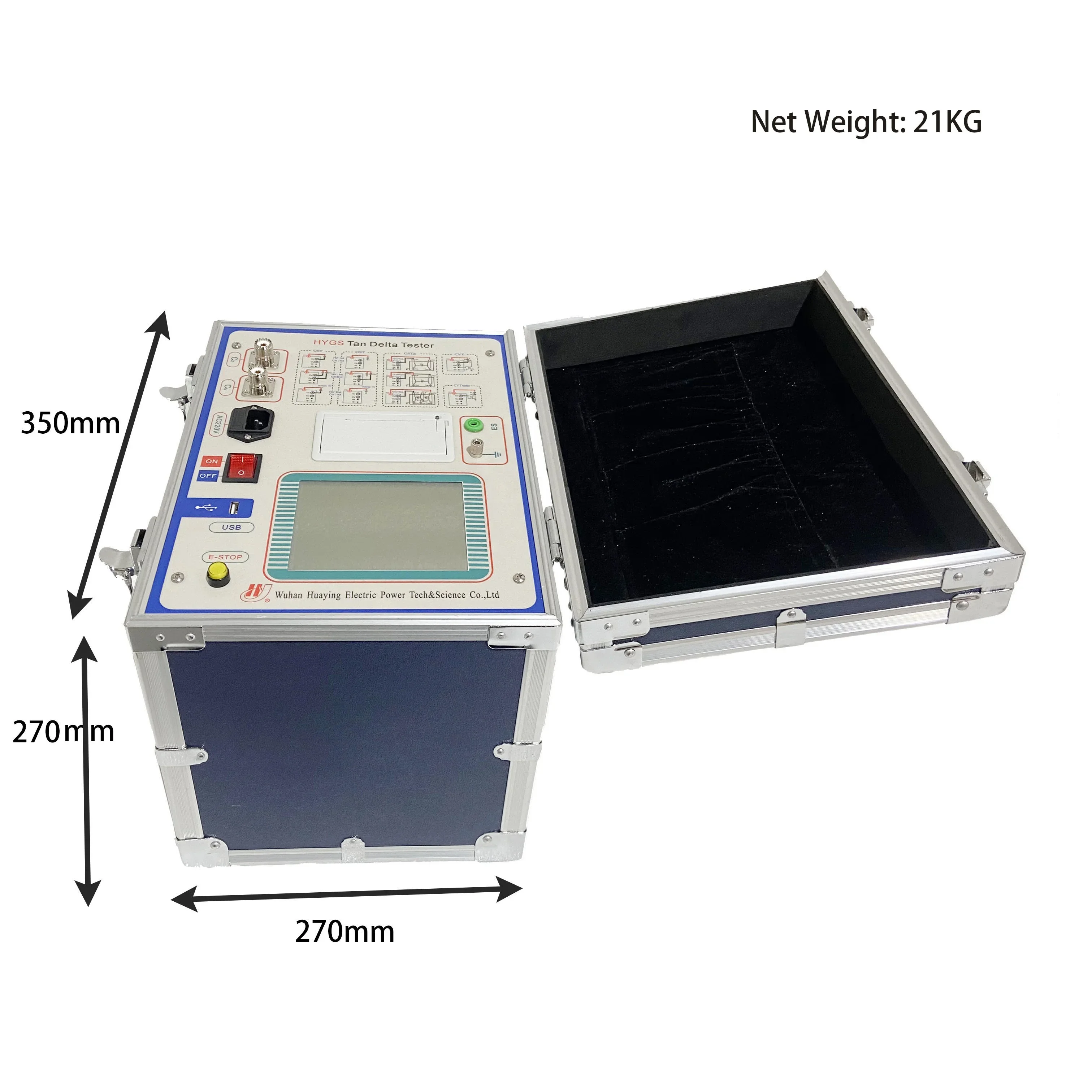 Digital IEC transformer power dielectric loss tan delta tester dissipation factor tester