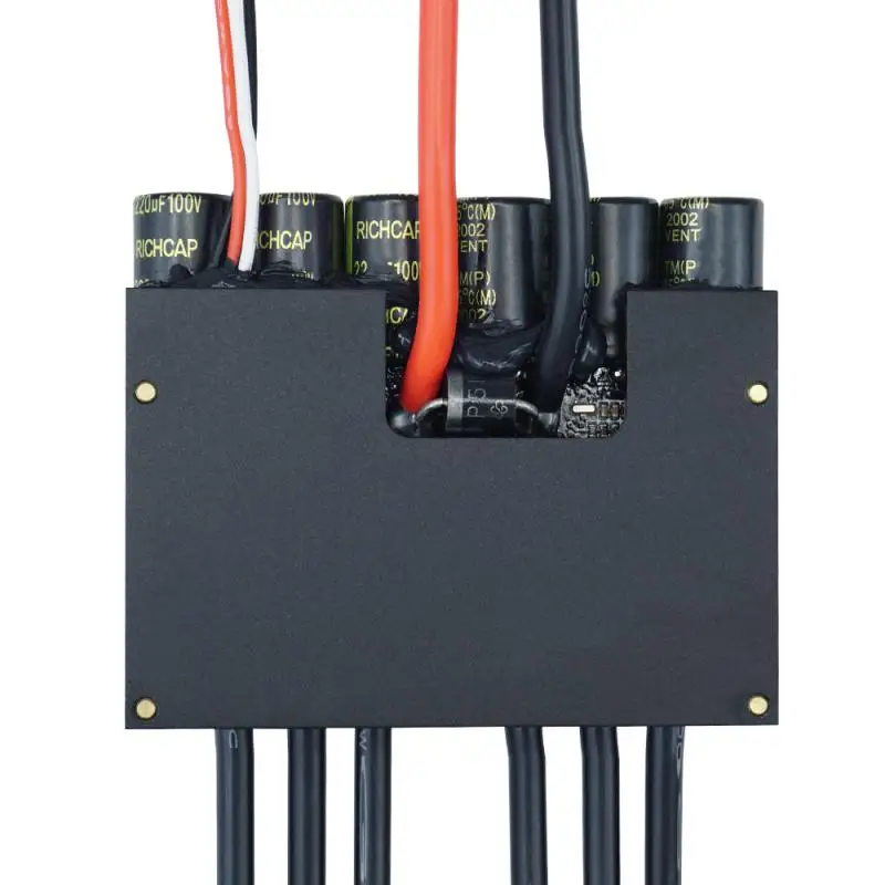 Doppio Brushless ESC FSESC4.20 100A Dissipatore di calore in alluminio anodizzato RC Regolatore elettronico di velocità Accessori elettrici