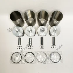 V2403 Cylinder Liner Kit With Piston Ring Set For Kubota Engine