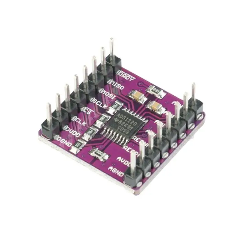 ADS1220 ADC SPI low-Power 24-Bit Analog-to-Digital Converter