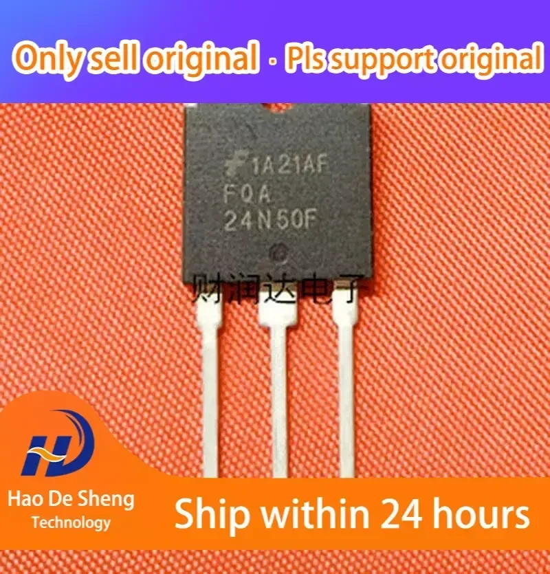 

10PCS/LOT FQA24N50 FQA24N50F TO-3P New Original in Stock