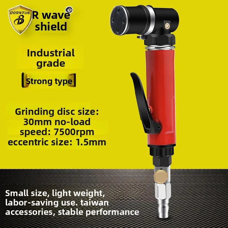 Bodun Pneumatic Point Grinder 30mm Air-Powered Grinding Machine Sanding Machine L-Shaped Compact Polishing Machine Bd-7230