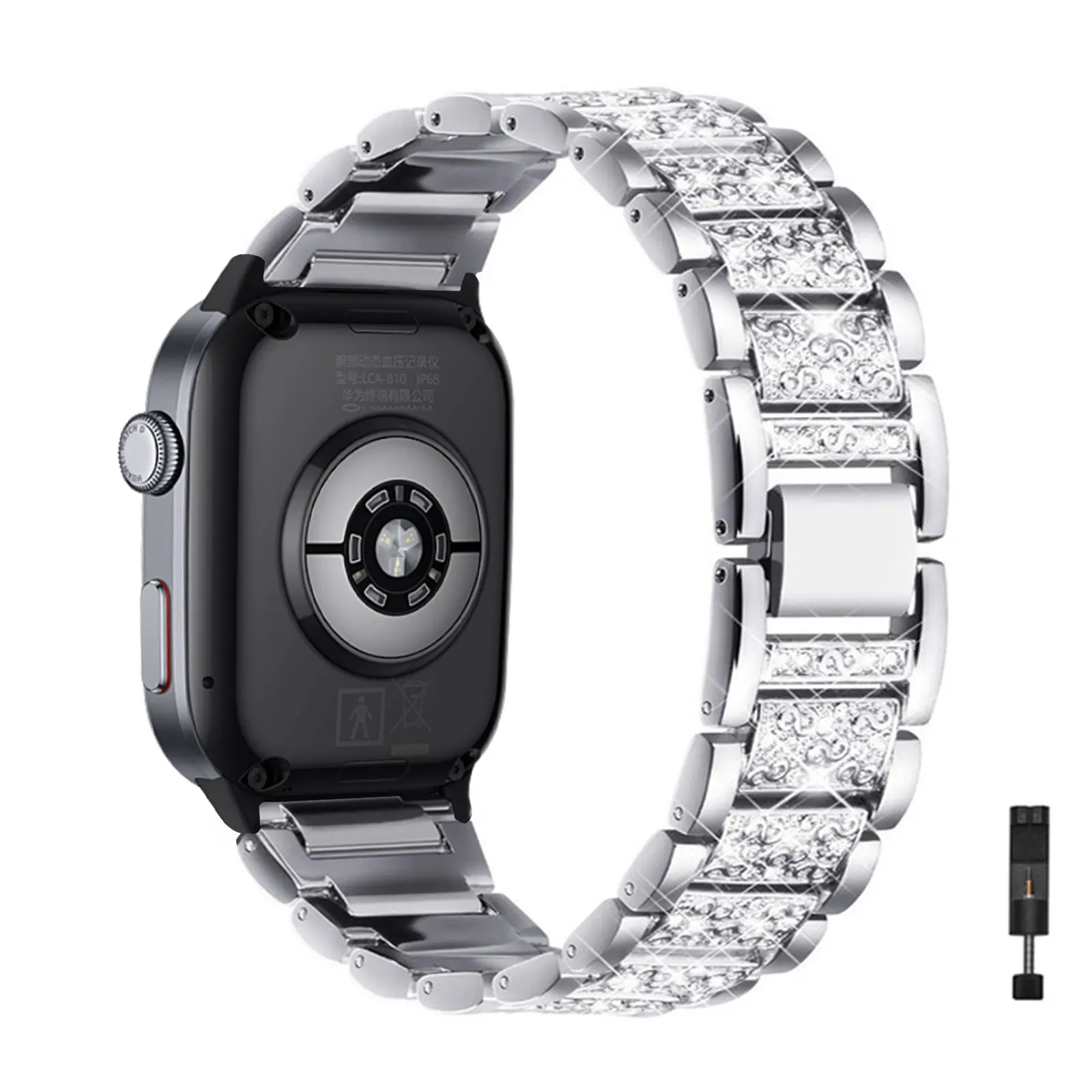 

Diamond Bands for Huawei Watch D2 Band, Glitter Metal Strap for Women