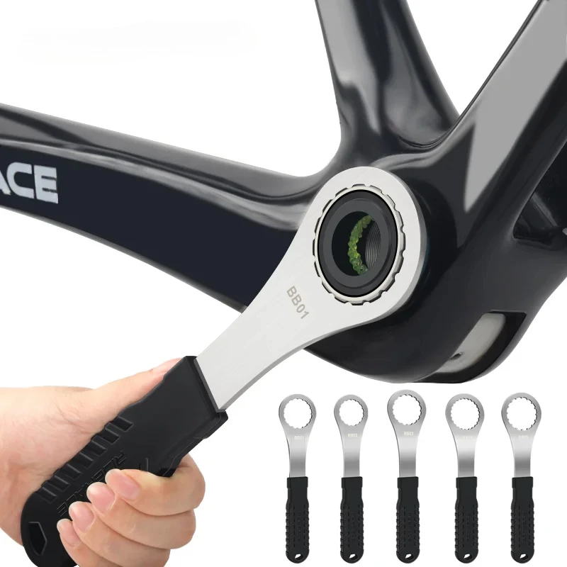 Chiave per movimento centrale bicicletta Installa rimozione Strumenti di riparazione bici Diametro 39/40,5/44/46/49mm ForBSA30