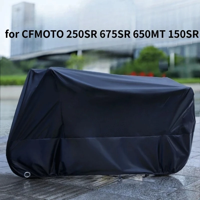 

Подходит для CFMOTO 250SR 675SR 650MT 150SR, водонепроницаемый чехол для мотоцикла, солнцезащитный