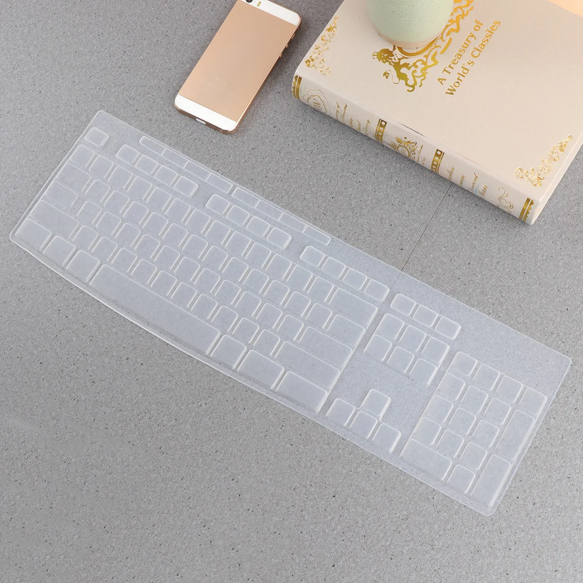 

Waterproof Keyboard Membrane Thin Transparent Silicone Skin Protection For Laptop Dust Spill Resistant Cover Film