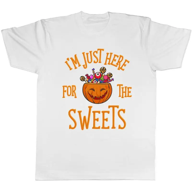 

I'm Just Here for the Sweets Halloween Mens T-Shirt