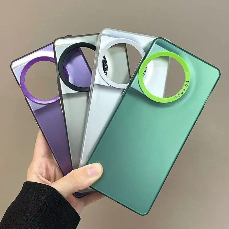 Für OnePlus 13 Fall OnePlus 12 12R 11 11R Telefon Fall OnePlus Ace 3 Ace 2 Pro 1 + Ace 3 Pro Abdeckung Metallic Aurora Haut Matte Abdeckung