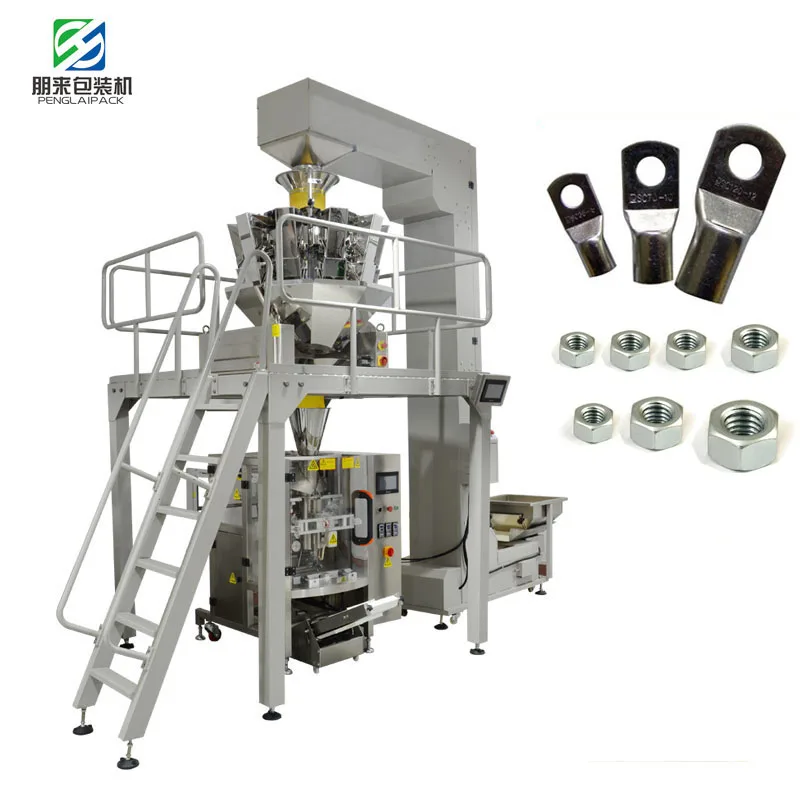 

Wide Application Nail Product Screw Hardware Counting Weiging Packing Machine Back Center Seal Bagging Machine