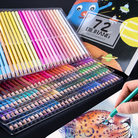 120 Colors Pencils Drawing Set Oil-based Comic Doodle Student Drawing Colored Pencils Boxed Art Sketching Supplies