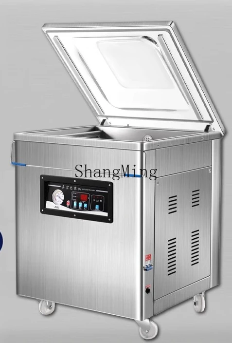 Коммерческая пищевая вакуумная машина ZYY, автоматическая эвакуация, большая упаковочная и запечатывающая машина для влажной и сухой уборки