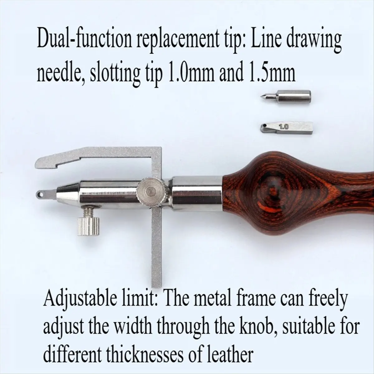 Reliable- Reliable- Functional Leather Slotting Tool Handmade Leather Slotting Edge Trimming Seam Pressing Edge Shaving Auxiliary Tool - Aliexpress Deal