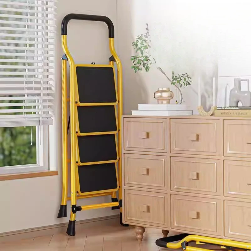 

Ladder household, folding ladder, indoor multi-functional herringbone ladder, thickened telescopic handrail ladder, stairs
