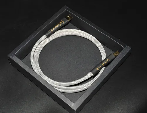 

4N sterling silver fever USB cable DAC decoding USB2.0 sound card decoder DAC data cable