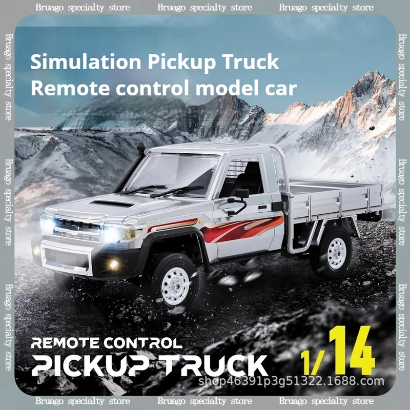

SG1405/6 1:14 Scale RC Pickup Truck Remote Control Drift Model Full Proportion Rear Drive SG1405/6 Children Toy Car