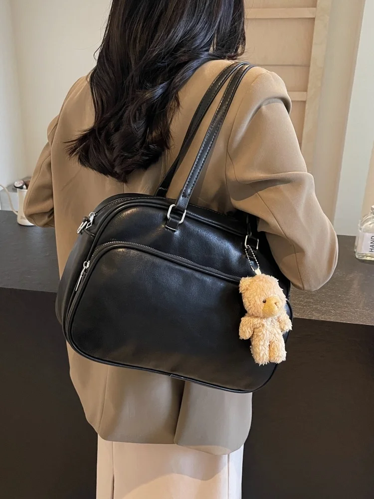

Retro Beau Mermaid Bag Women's 2024 New Autumn Winter Versatile Single oulder Bag Large Capaci Commuting Class Armpit B...