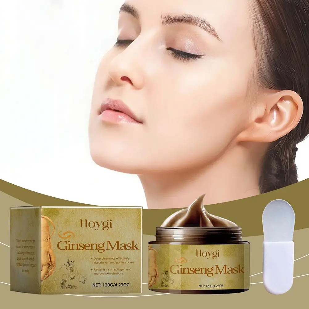 

120g Tear Type Facial Mask Exfoliating Extract Ginseng Moisturizing Facial Mask Care Non Facial Deep Mild Cleansing Irritat F9K0