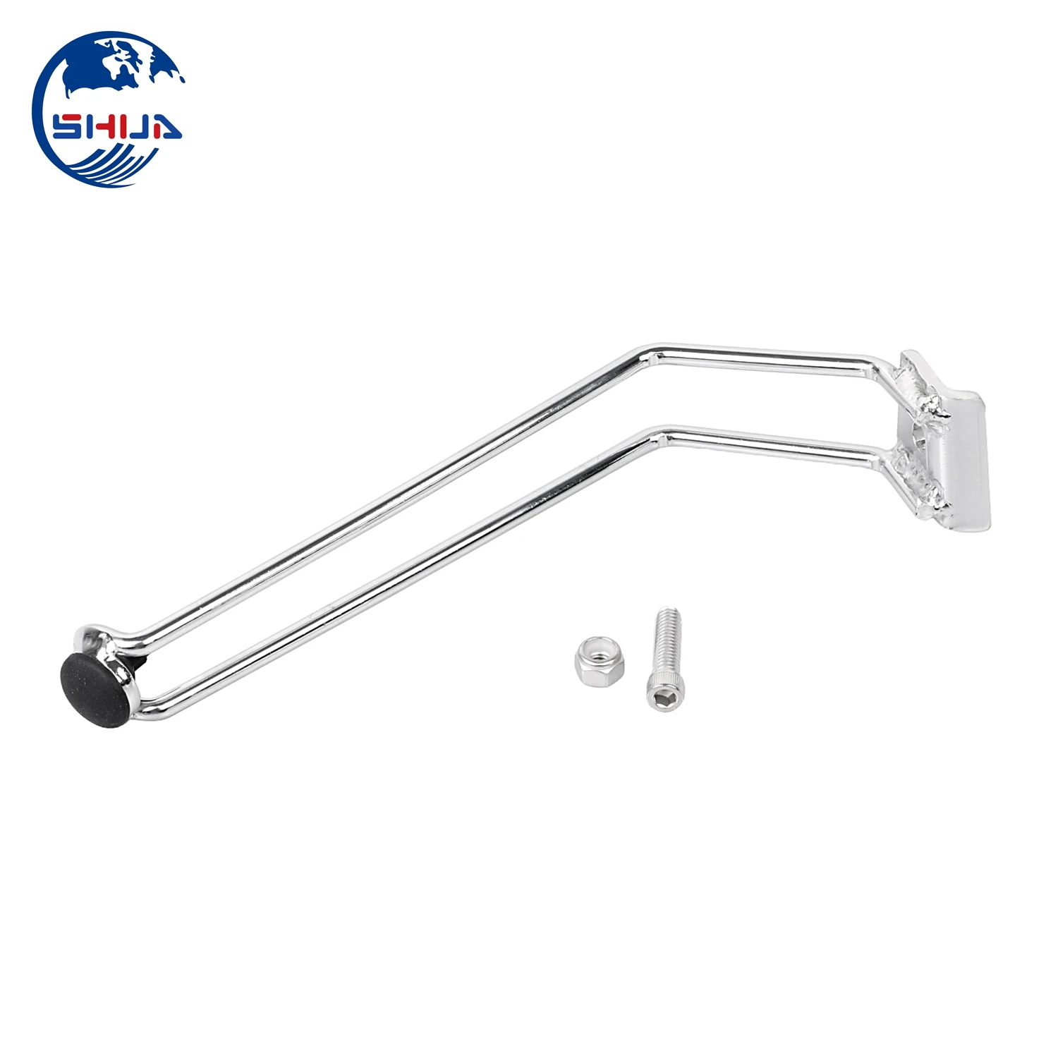 Chrome Front Kickstand Extension For Harley Heritage Springer FLSTS Road Glide King FLTR FLHR Softail FXST Fat Boy FLSTF