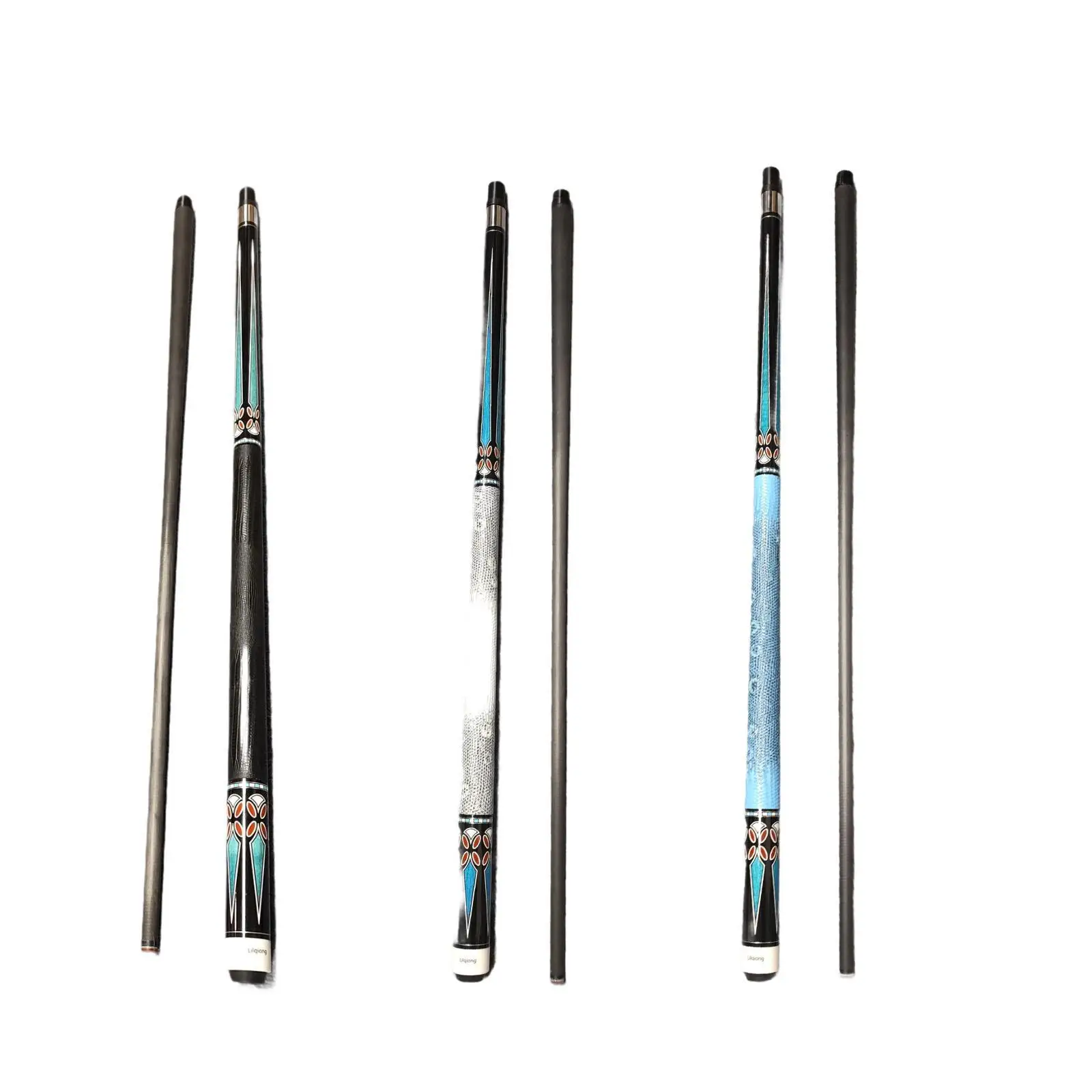 Pool Cue Carbon Fiber and Maple 1/2 Split Snooker Cue Billiard Cue for Beginners Billiard Players Men Women Starters Competition